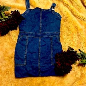 XXL(18) dress overalls       Zip up back.     With two pockets
